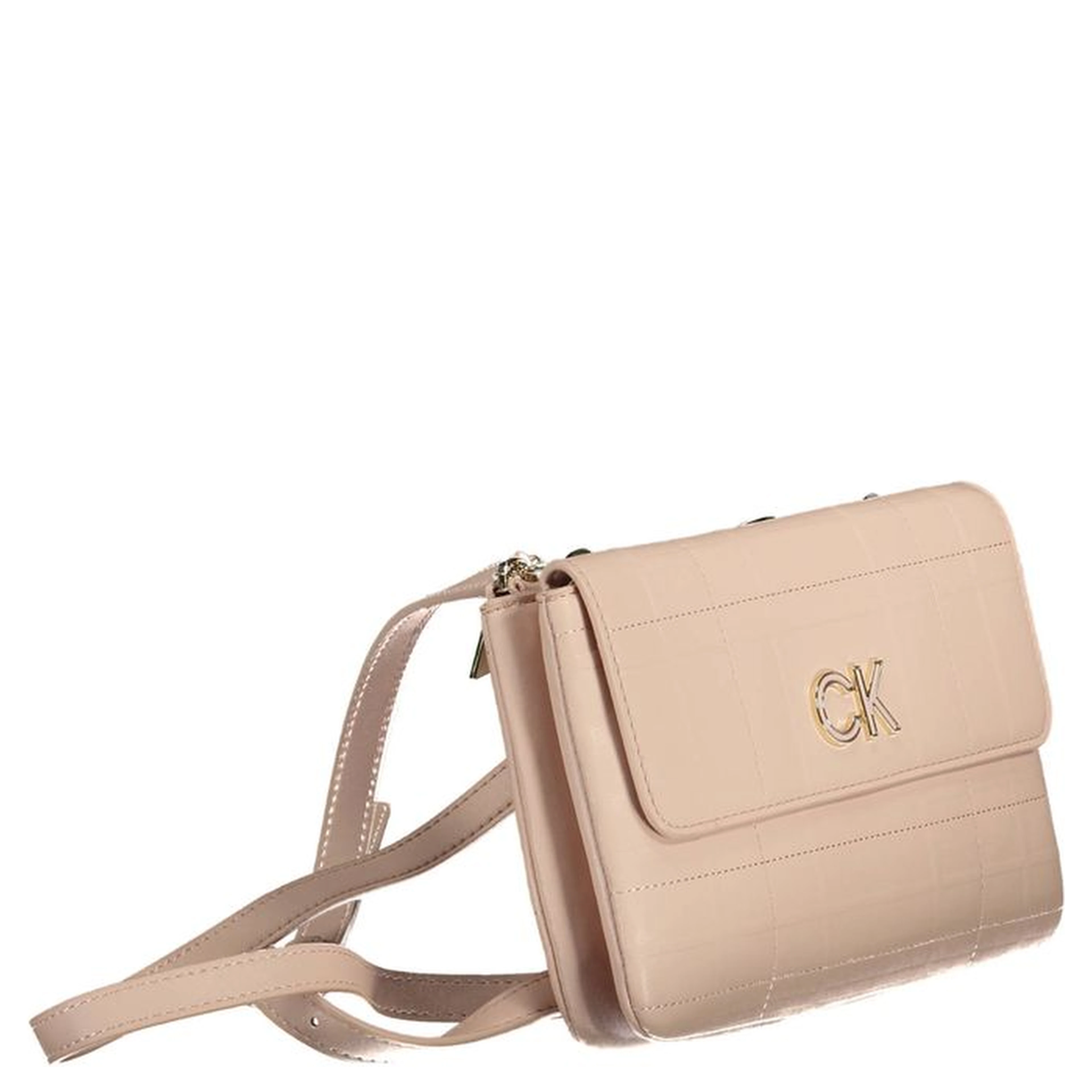 Pink Polyester Handbag