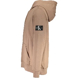 Brown Cotton Men Sweater