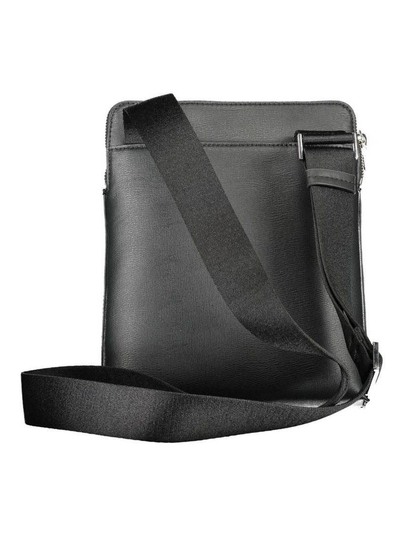 Nero Polyester Men Shoulder Bag