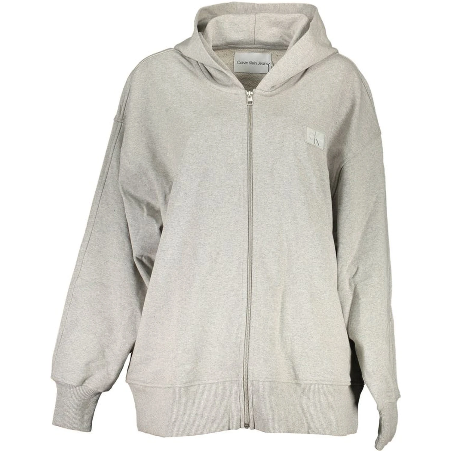 Gray Cotton Women Sweater