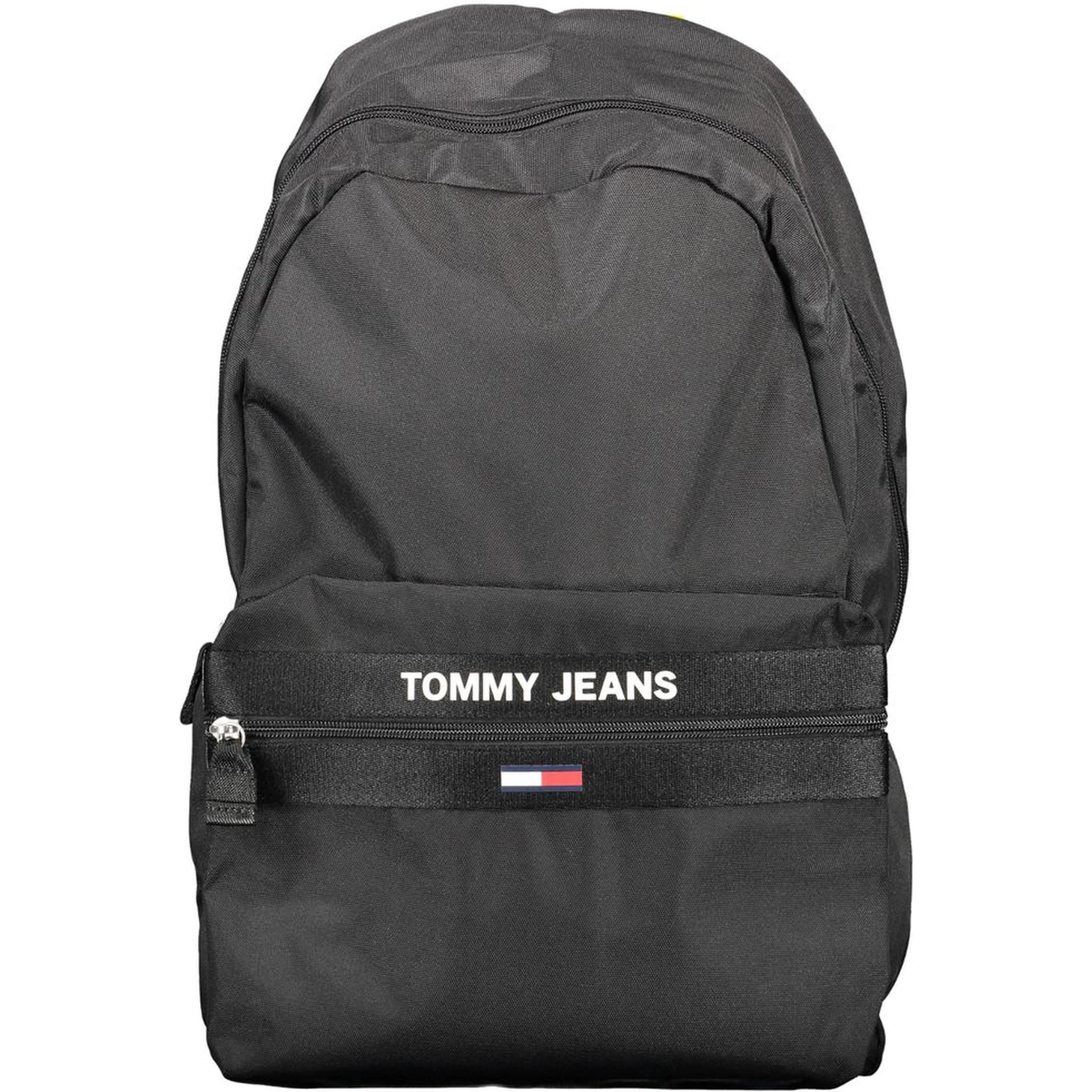 Nero Polyester Men Backpack