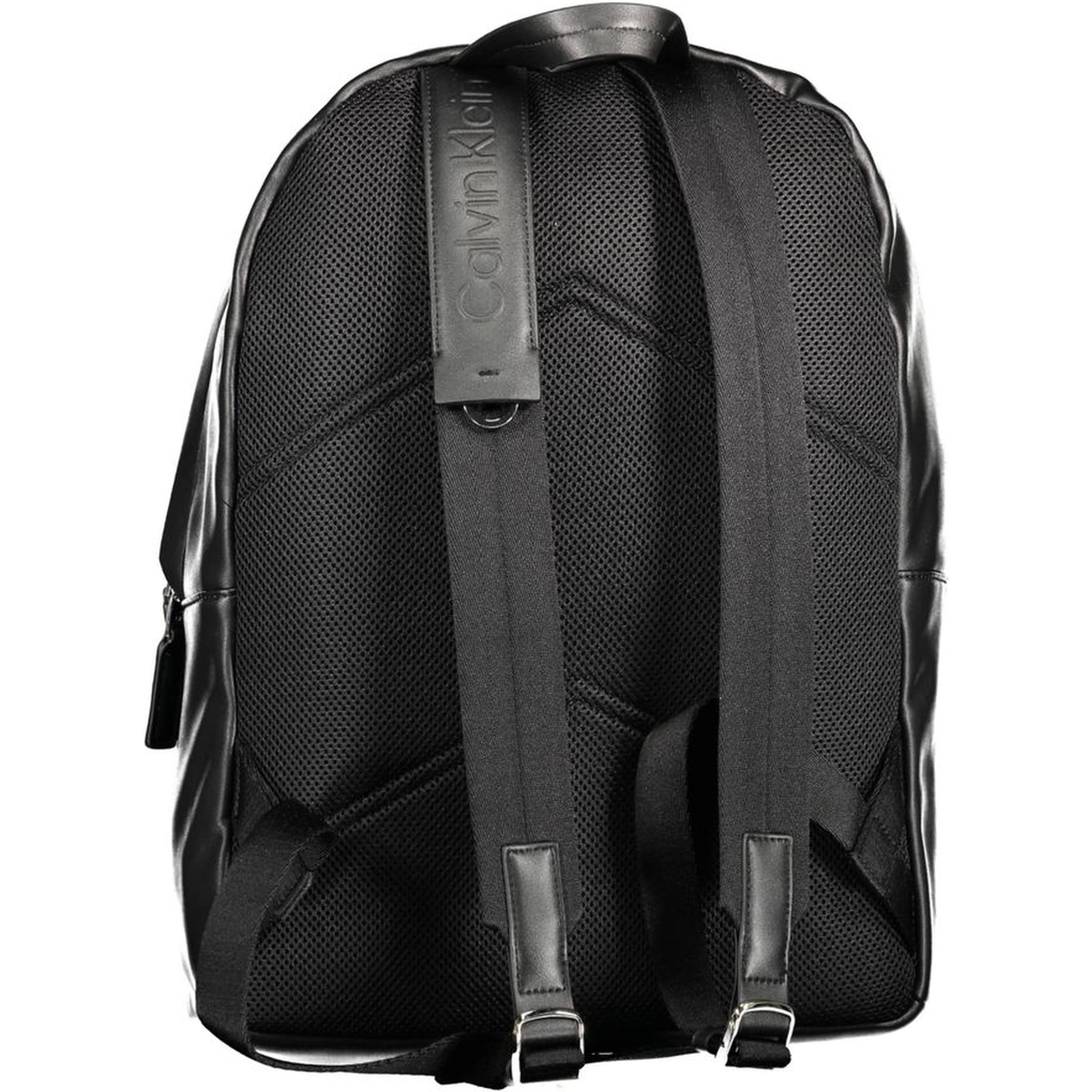 Black Polyester Backpack