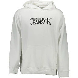 White Cotton Men Sweater