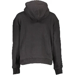 Black Cotton Women Sweater