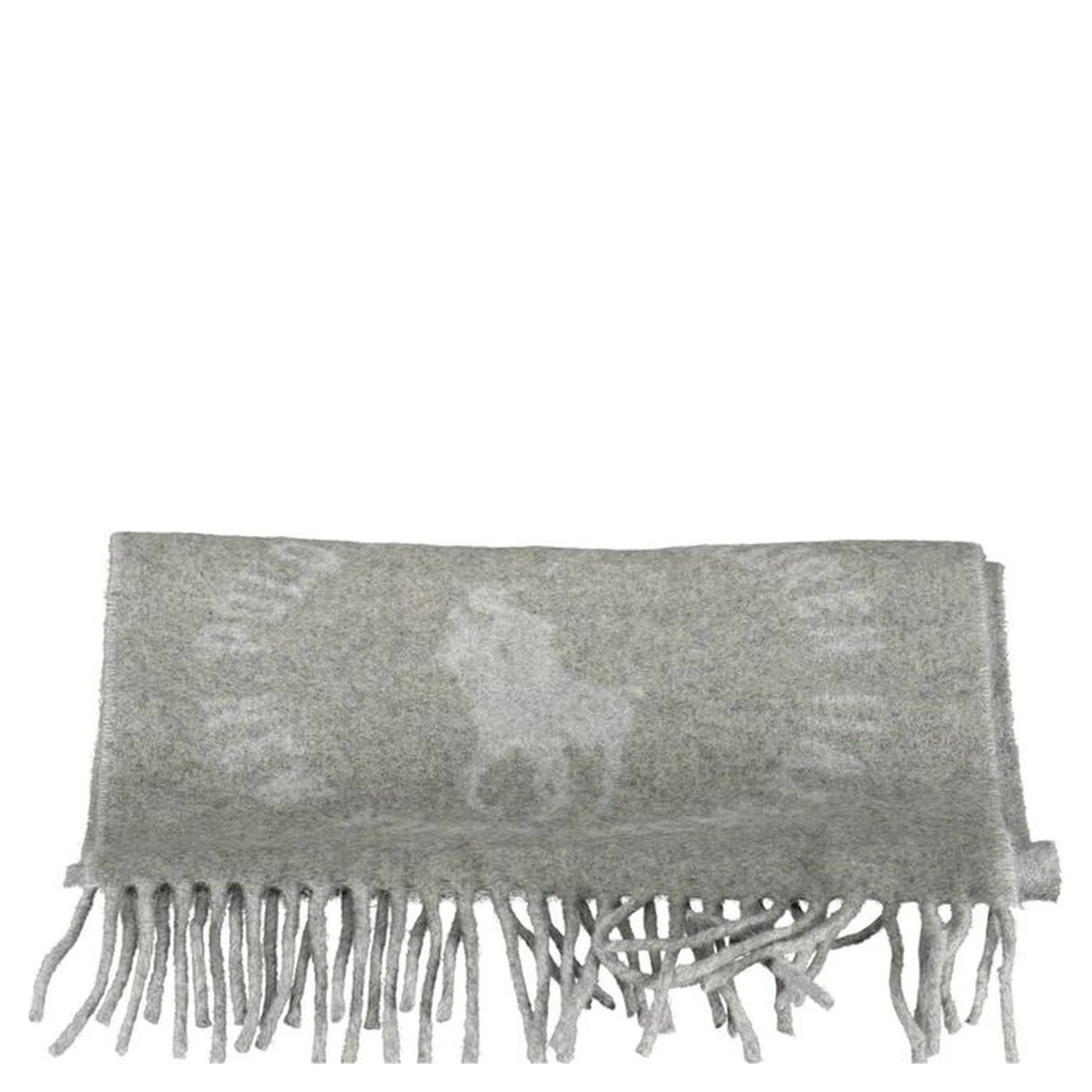 Gray Nylon Scarf