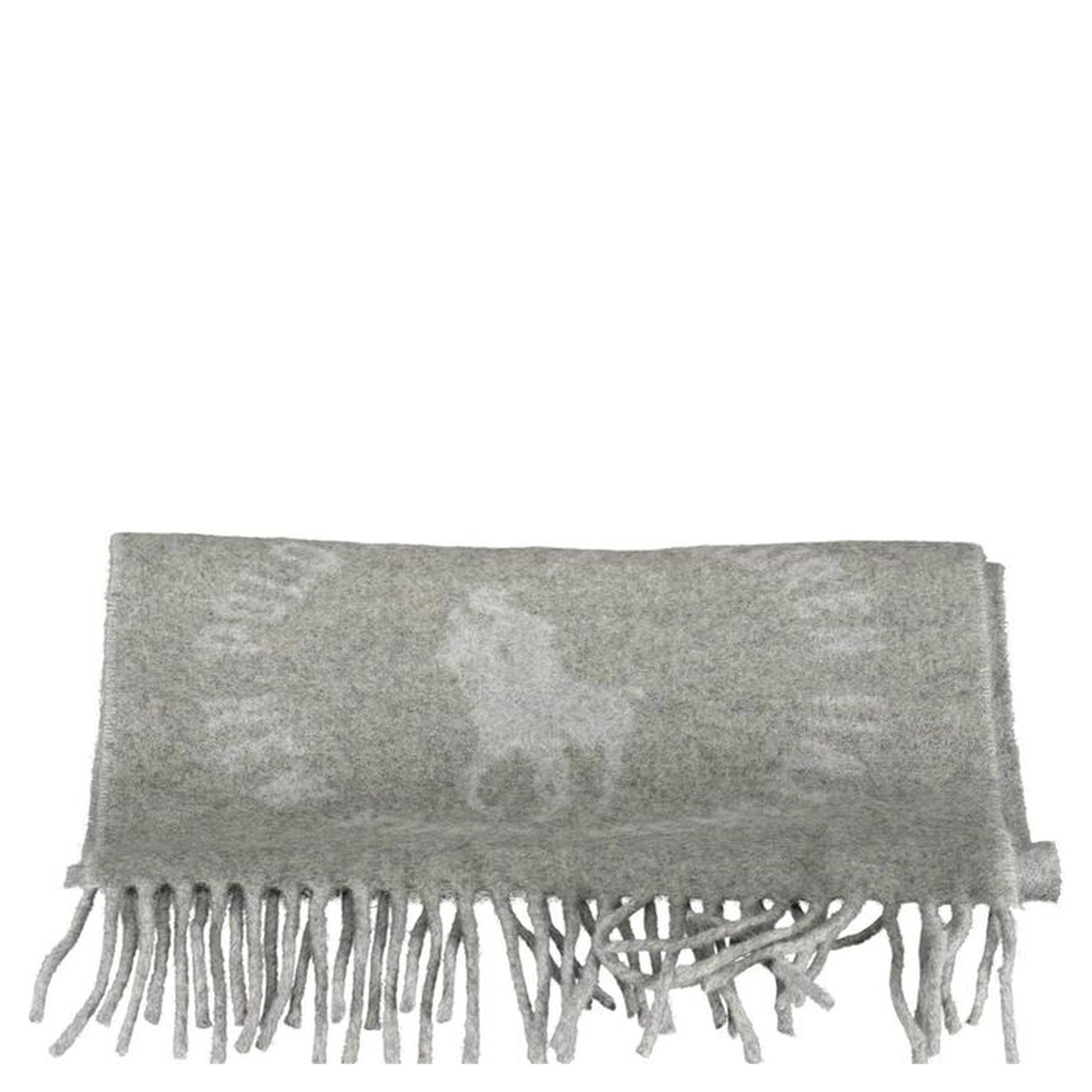 Gray Nylon Scarf