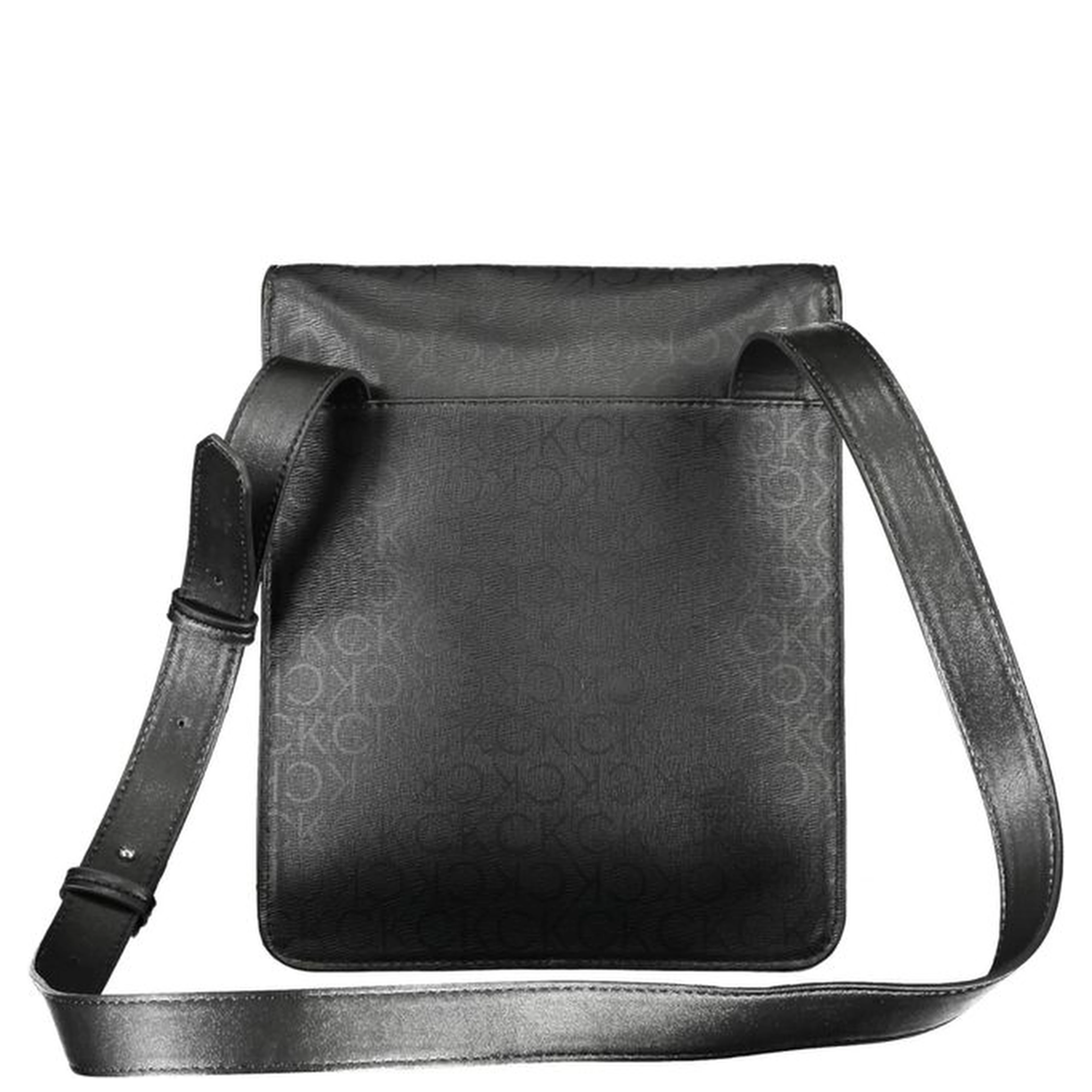 Black Polyester Shoulder Bag