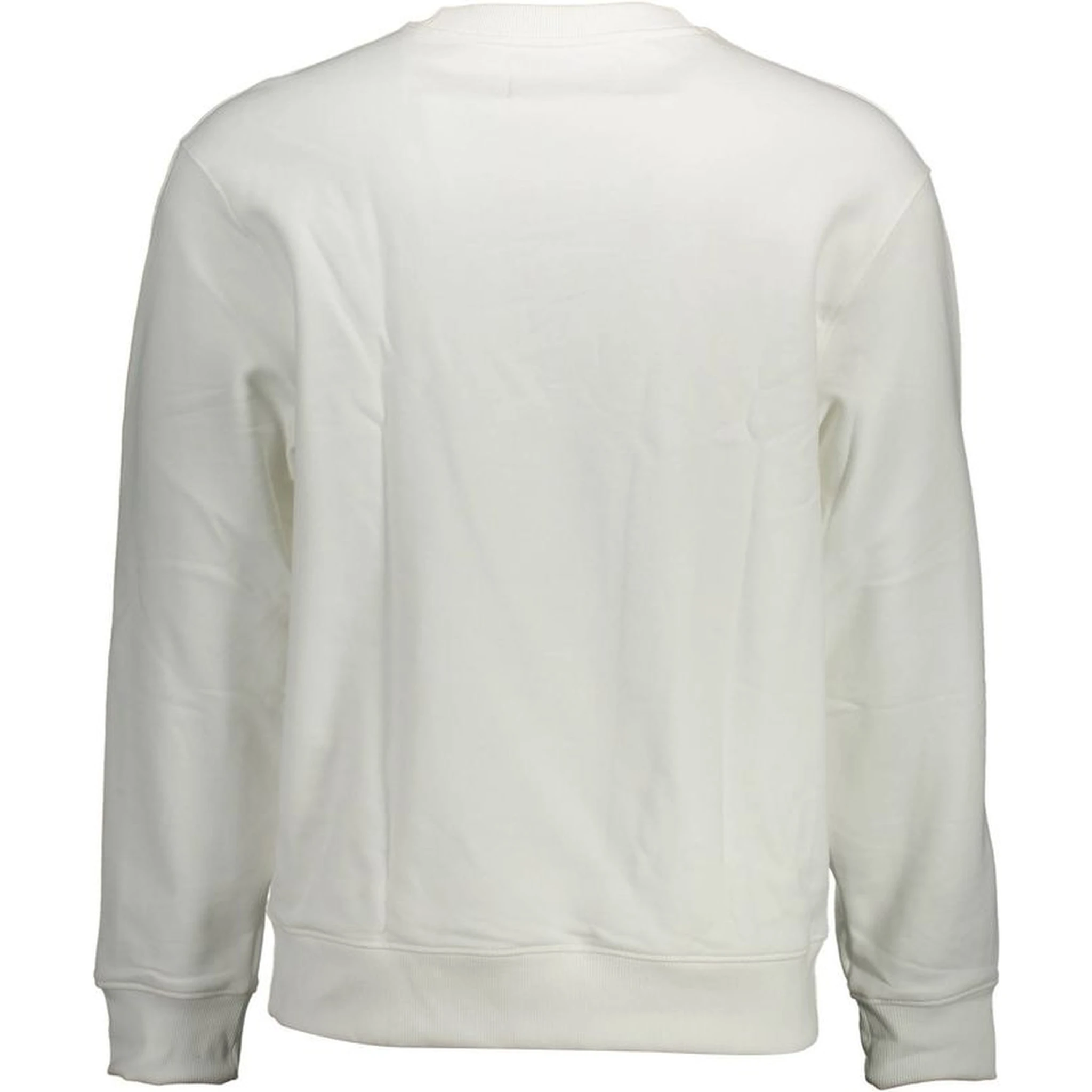 White Cotton Men Sweater