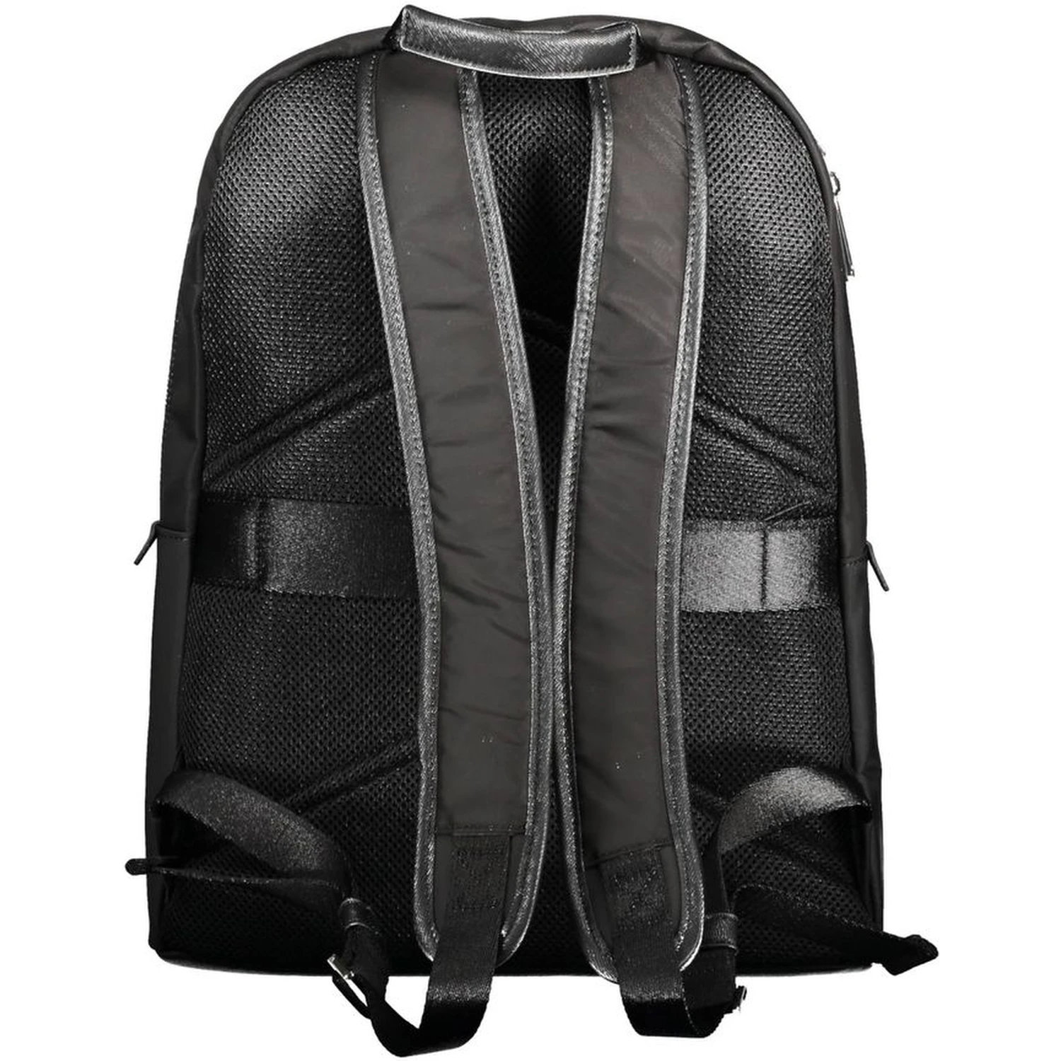Black Polyester Backpack