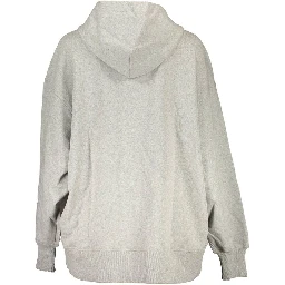 Gray Cotton Women Sweater