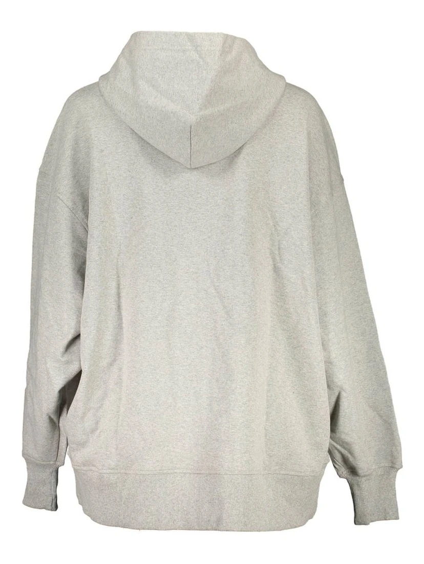 Gray Cotton Women Sweater