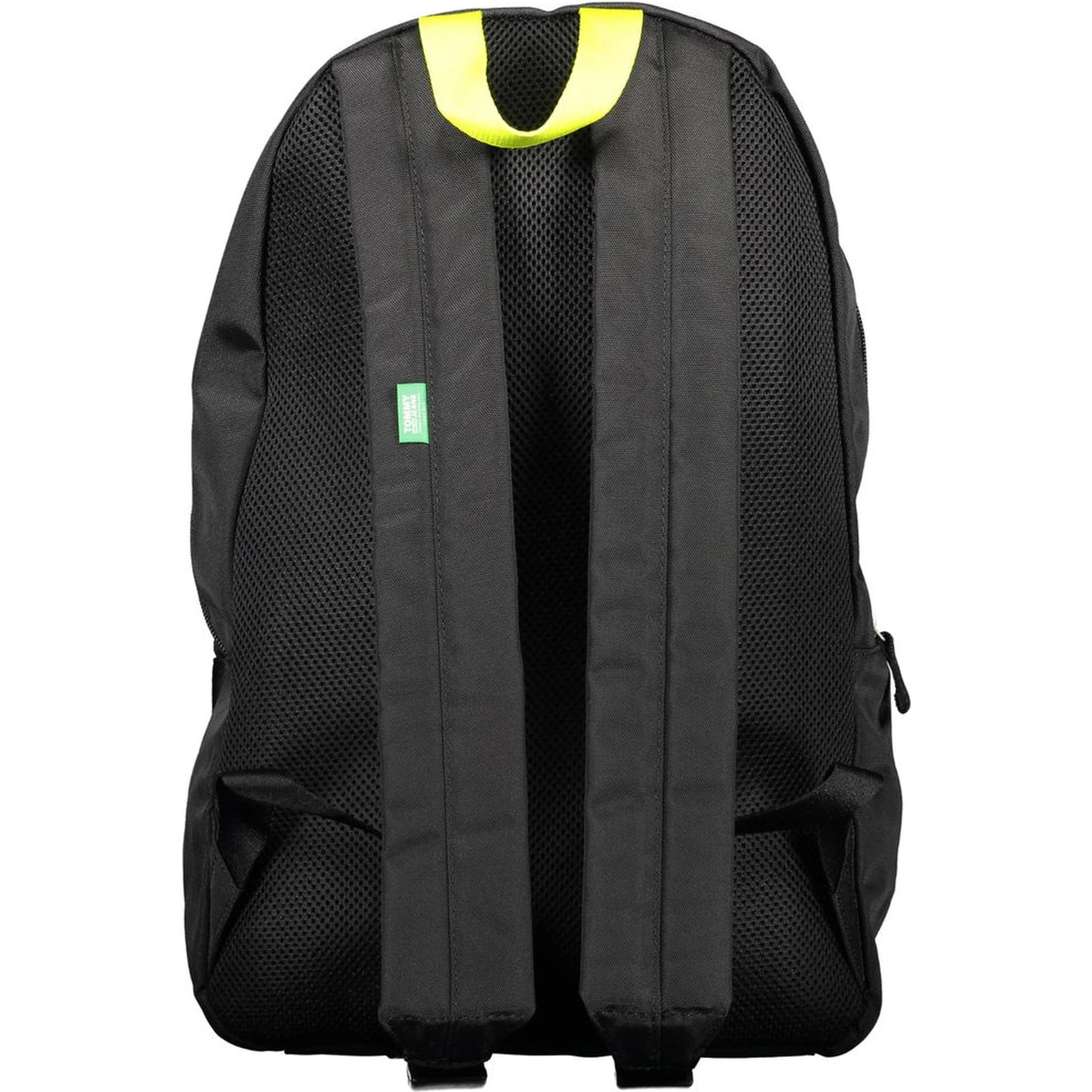 Nero Polyester Men Backpack