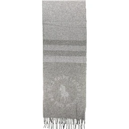 Gray Nylon Scarf