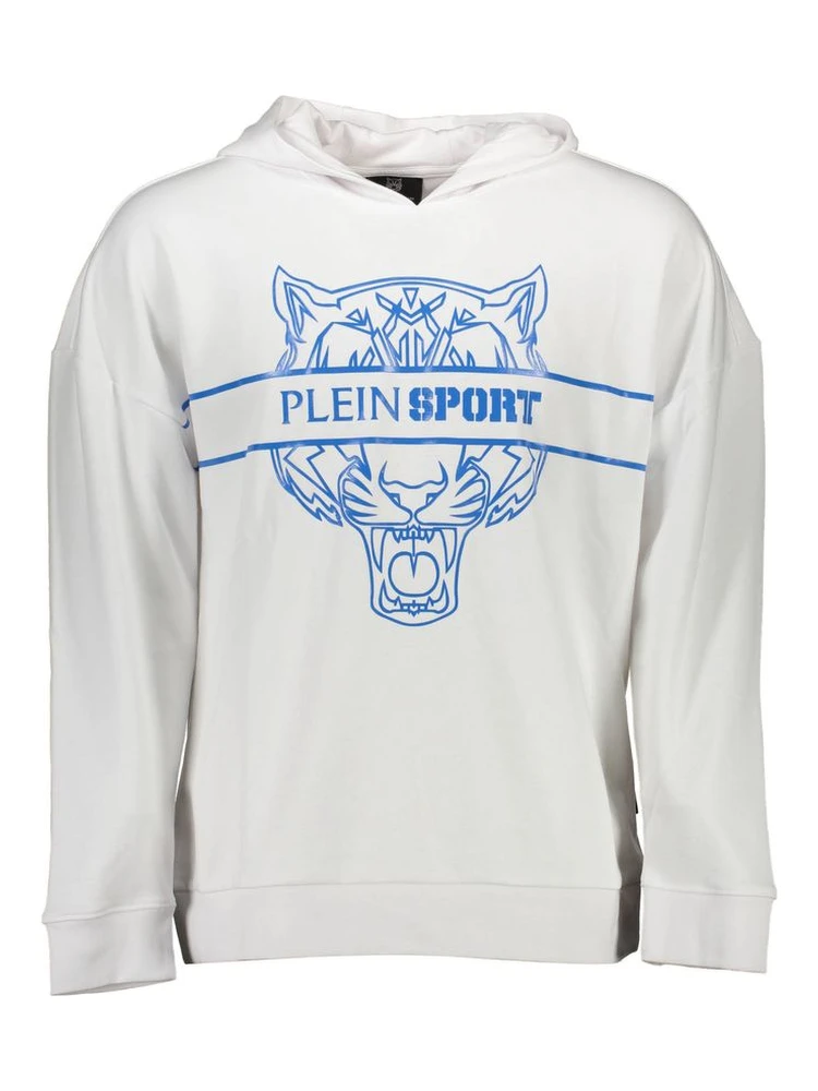 White Cotton Men's Sweater