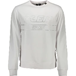 White Cotton Men Sweater