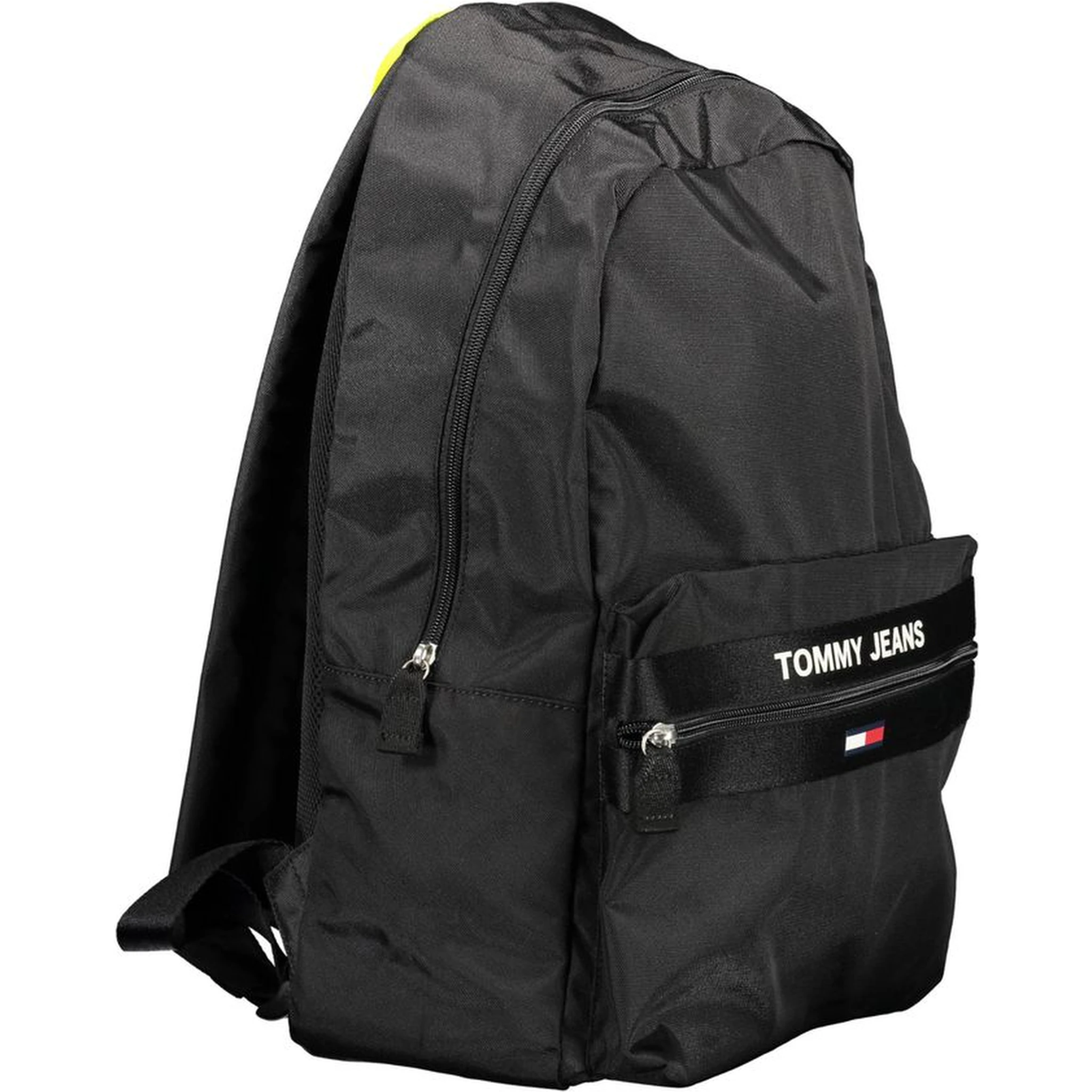 Nero Polyester Men Backpack