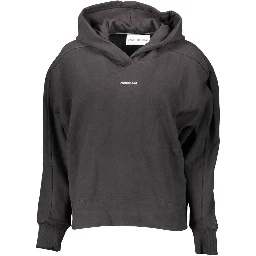 Black Cotton Women Sweater