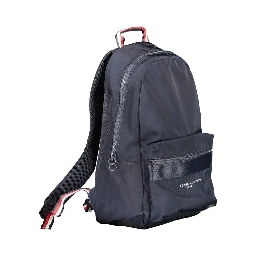 Blue Polyester Backpack