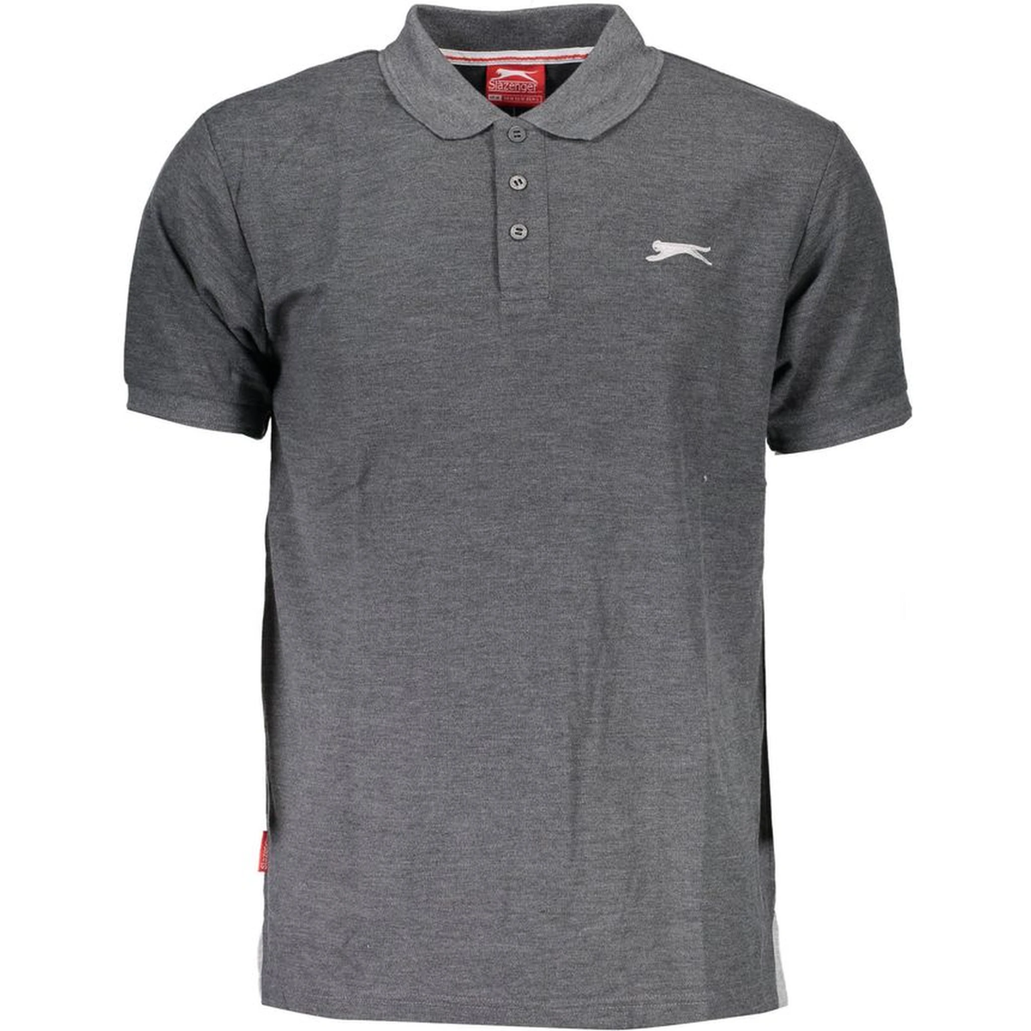 Gray Polyester Mens Polo Shirt