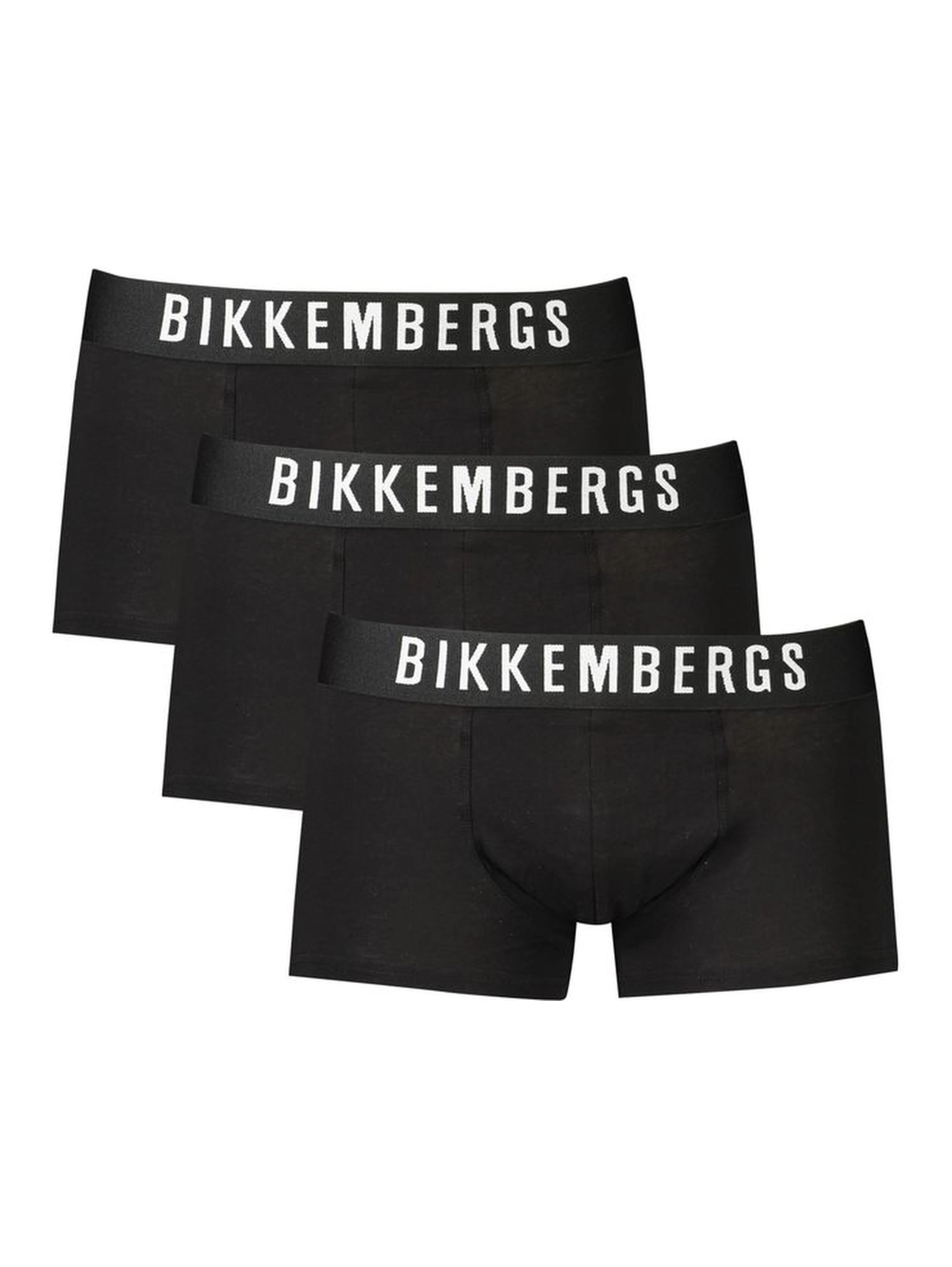 Black Polyester Men Boxer