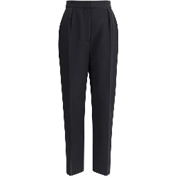 بنطال رسمي من الصوف الأسود