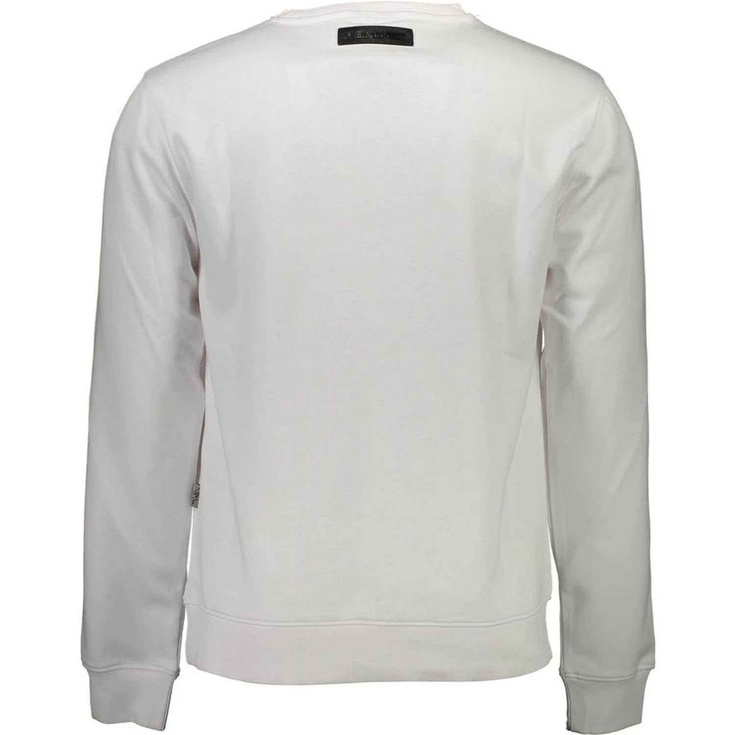 White Cotton Men Sweater