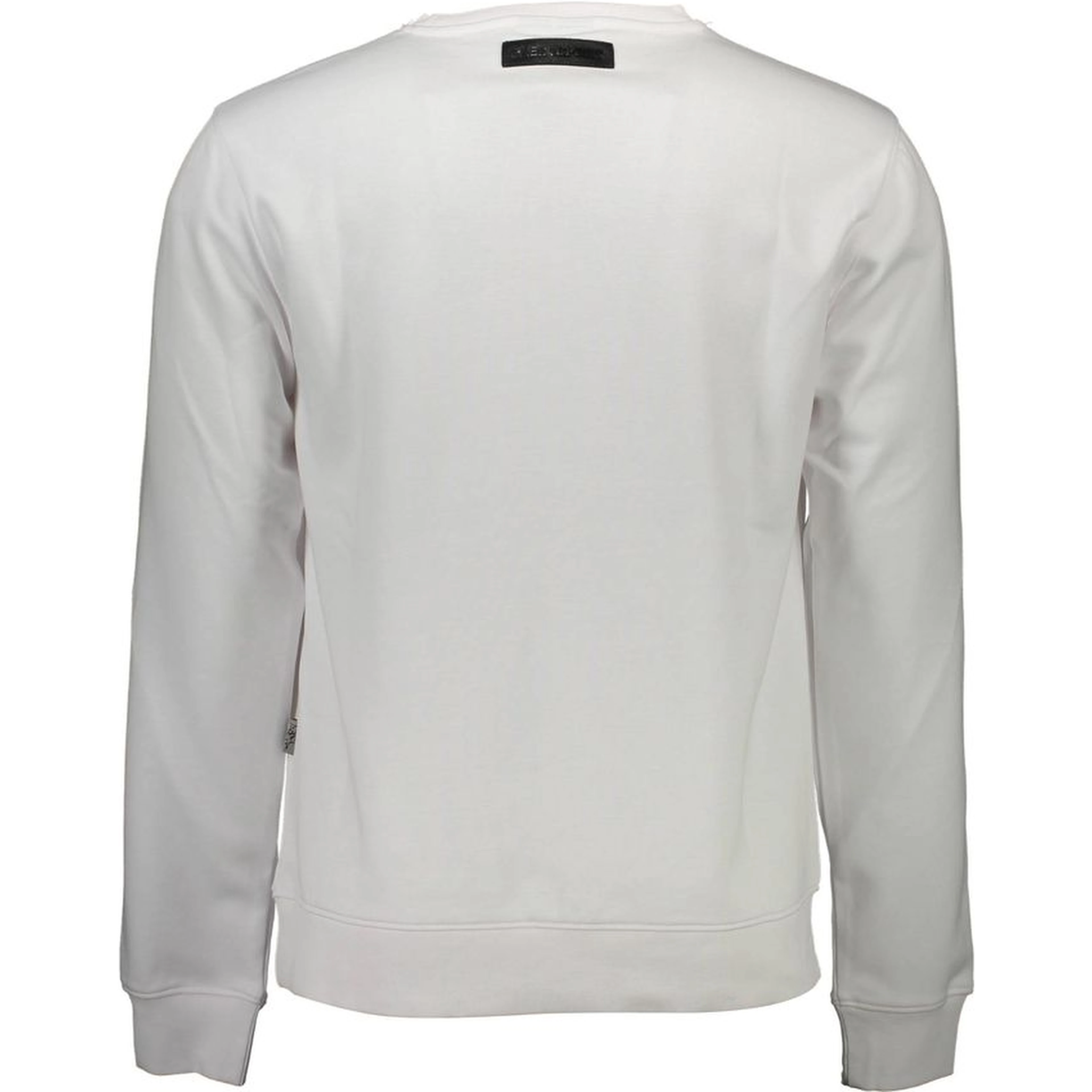 White Cotton Men Sweater