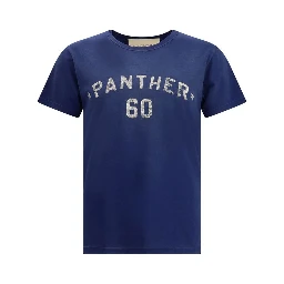 تيشيرت قطني أزرق