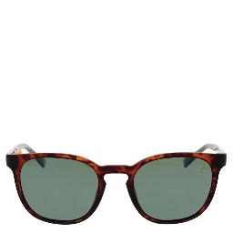 Brown Stainless Steel Sunglasses