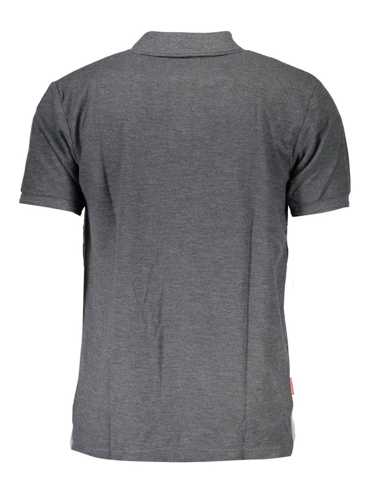 Gray Polyester Mens Polo Shirt alternative