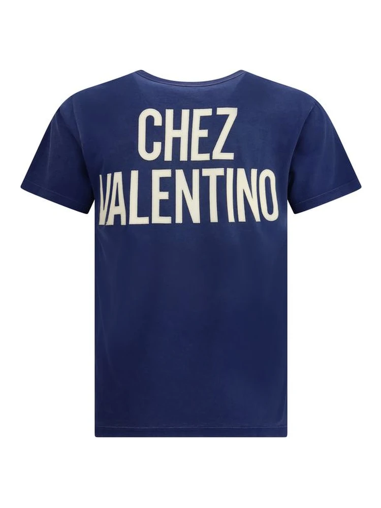 تيشيرت قطني أزرق alternative