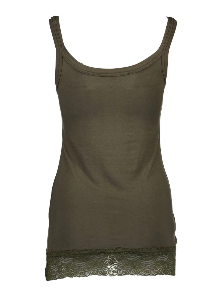 Green Cotton Women Top alternative