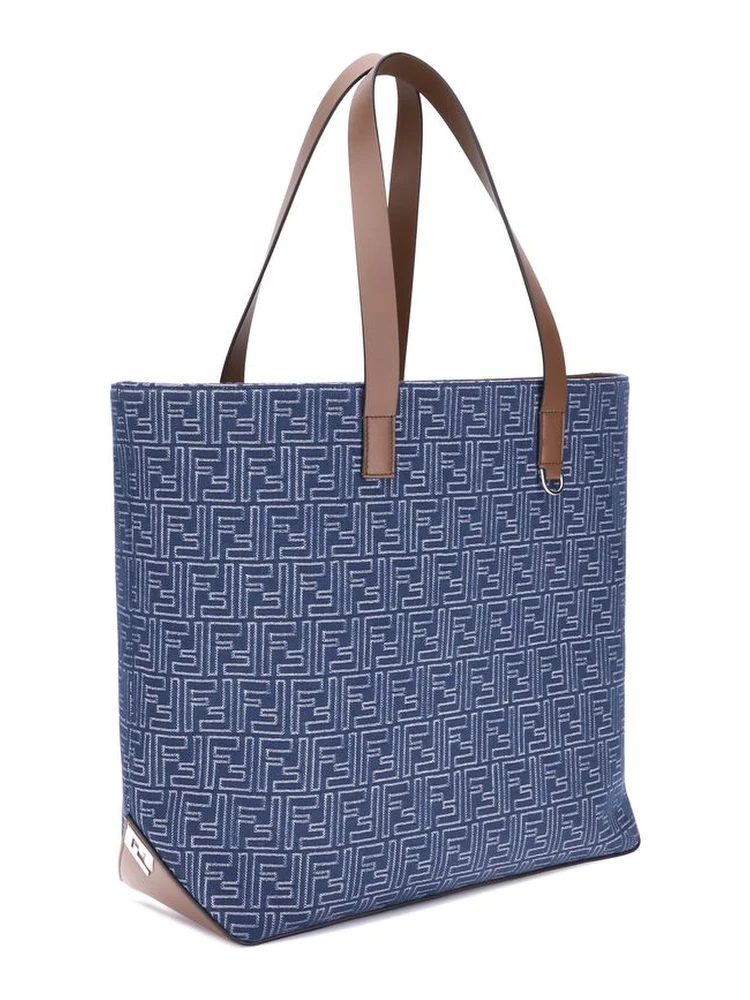 Light Blue Cotton Shoulder Bag alternative