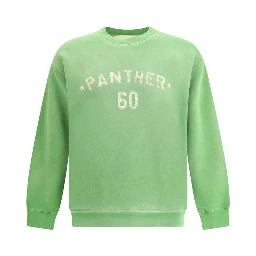 Green Cotton Sweatshirt