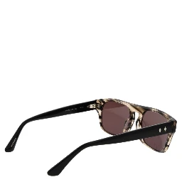 نظارات شمسية رمادية من الأسيتات