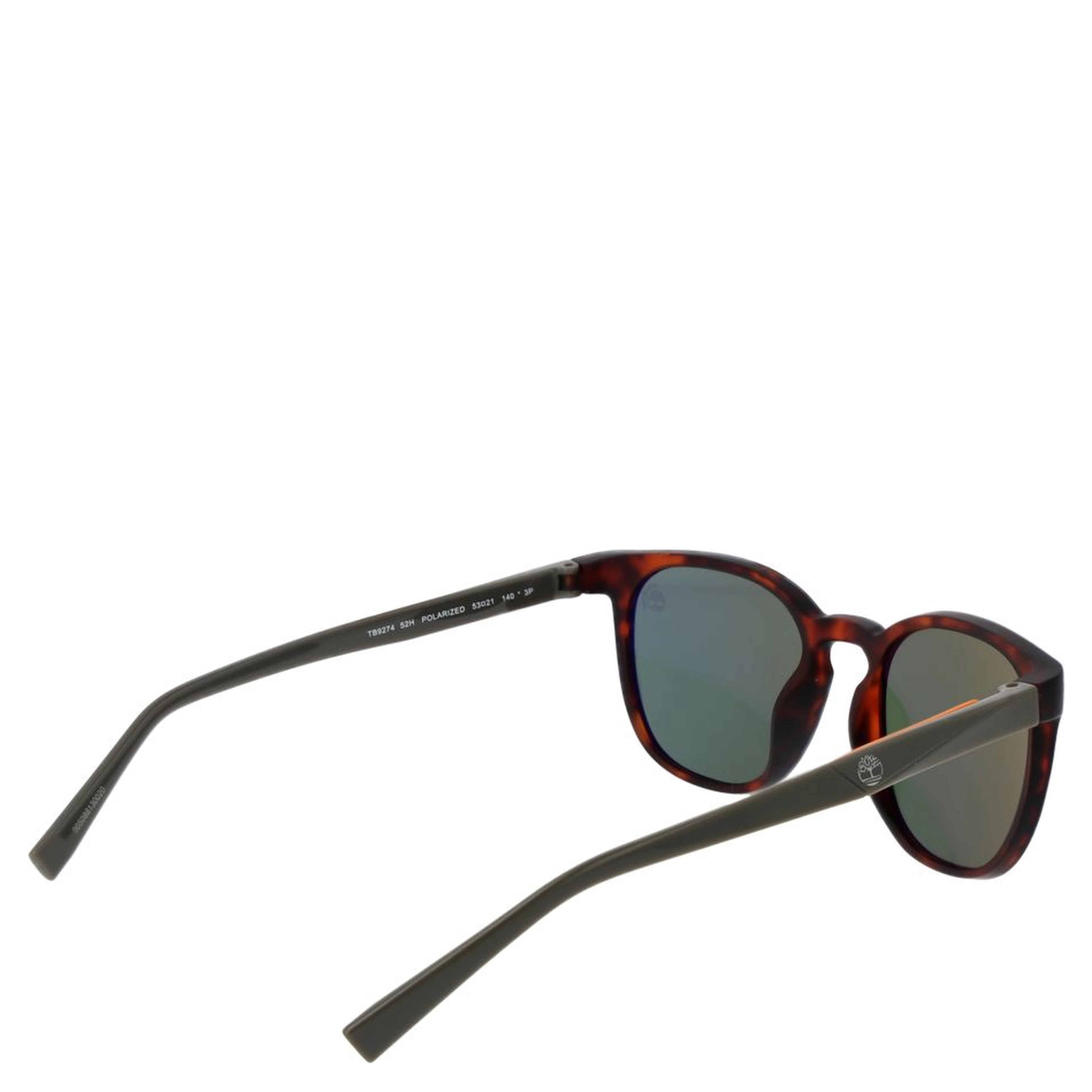 Brown Stainless Steel Sunglasses