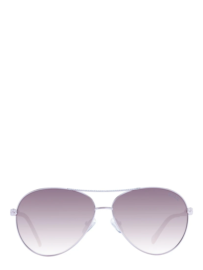 Rose Gold Metal Sunglasses