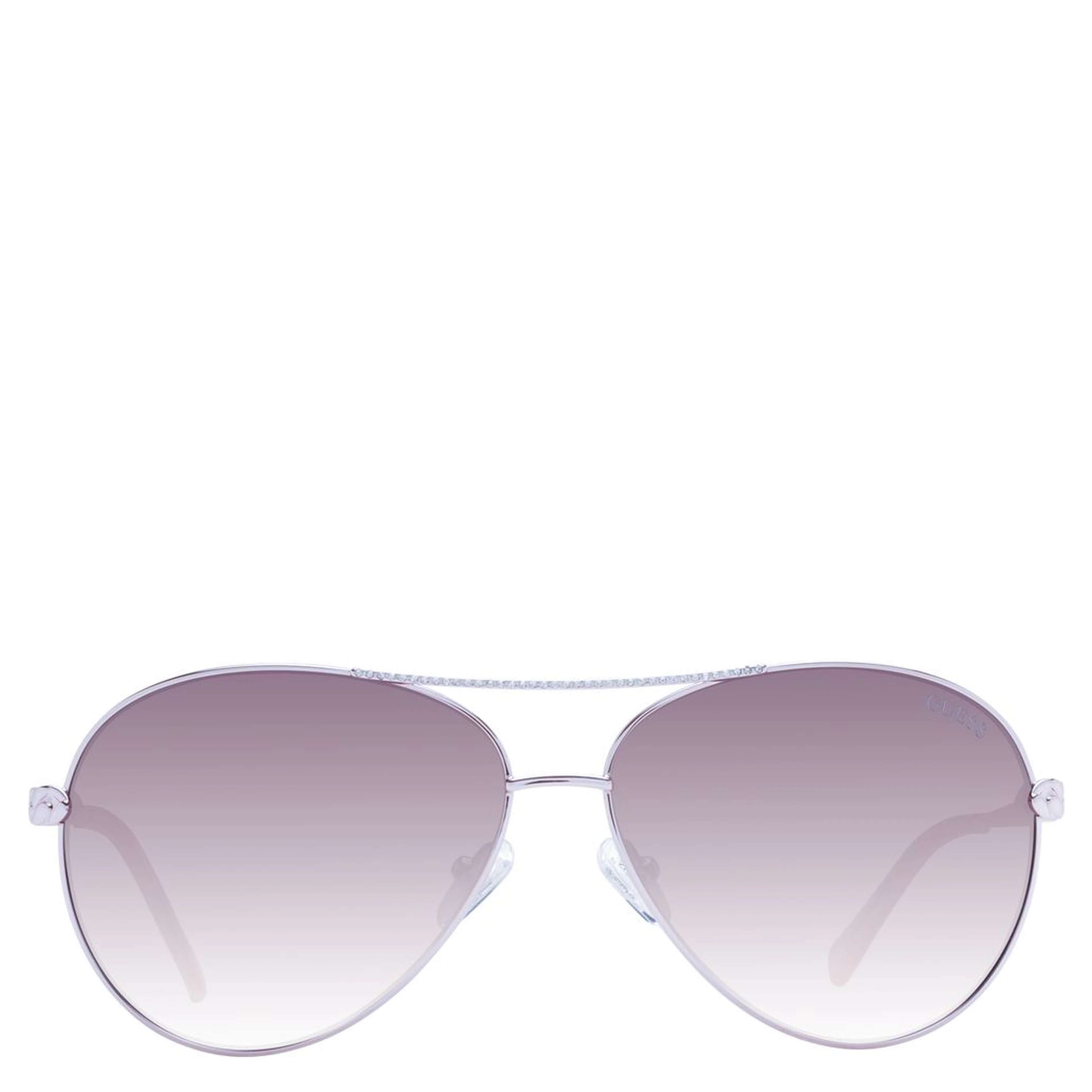 Rose Gold Metal Sunglasses