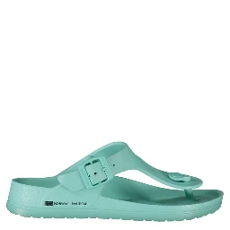Blue Plastic Women Sandal