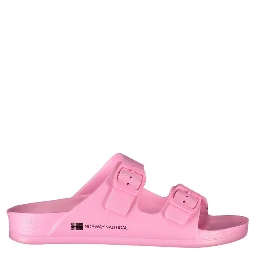 Pink Plastic Women Sandal