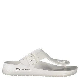 White Plastic Women Sandal
