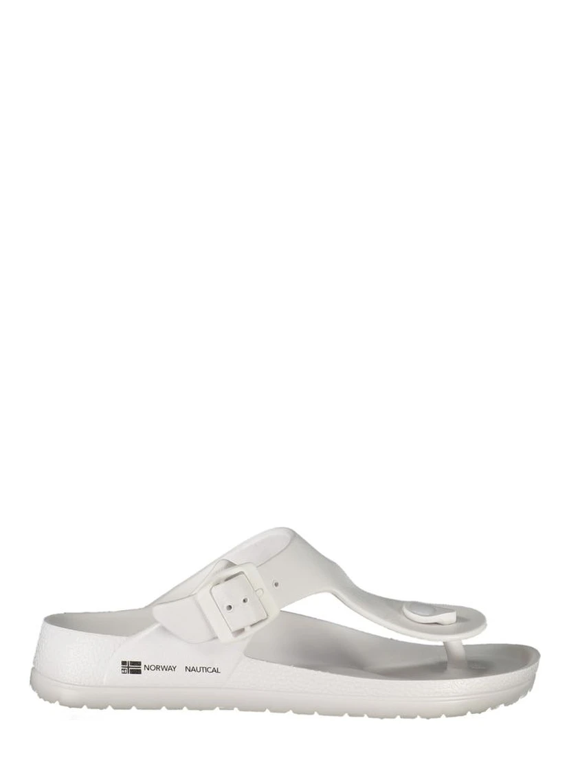 White Plastic Women Sandal