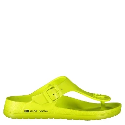 Yellow Plastic Women Sandal