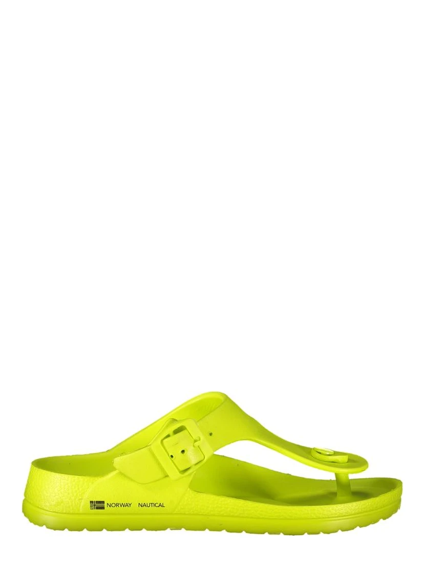 Yellow Plastic Women Sandal