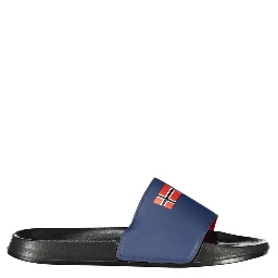 Black Plastic Mens Sandal