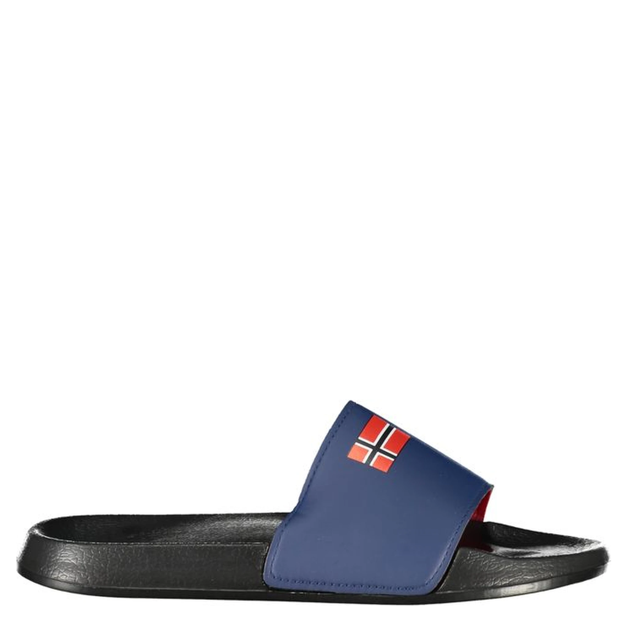 Black Plastic Mens Sandal