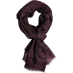 Maroon Cashmere Neck Warmer Wrap Shawl Scarf