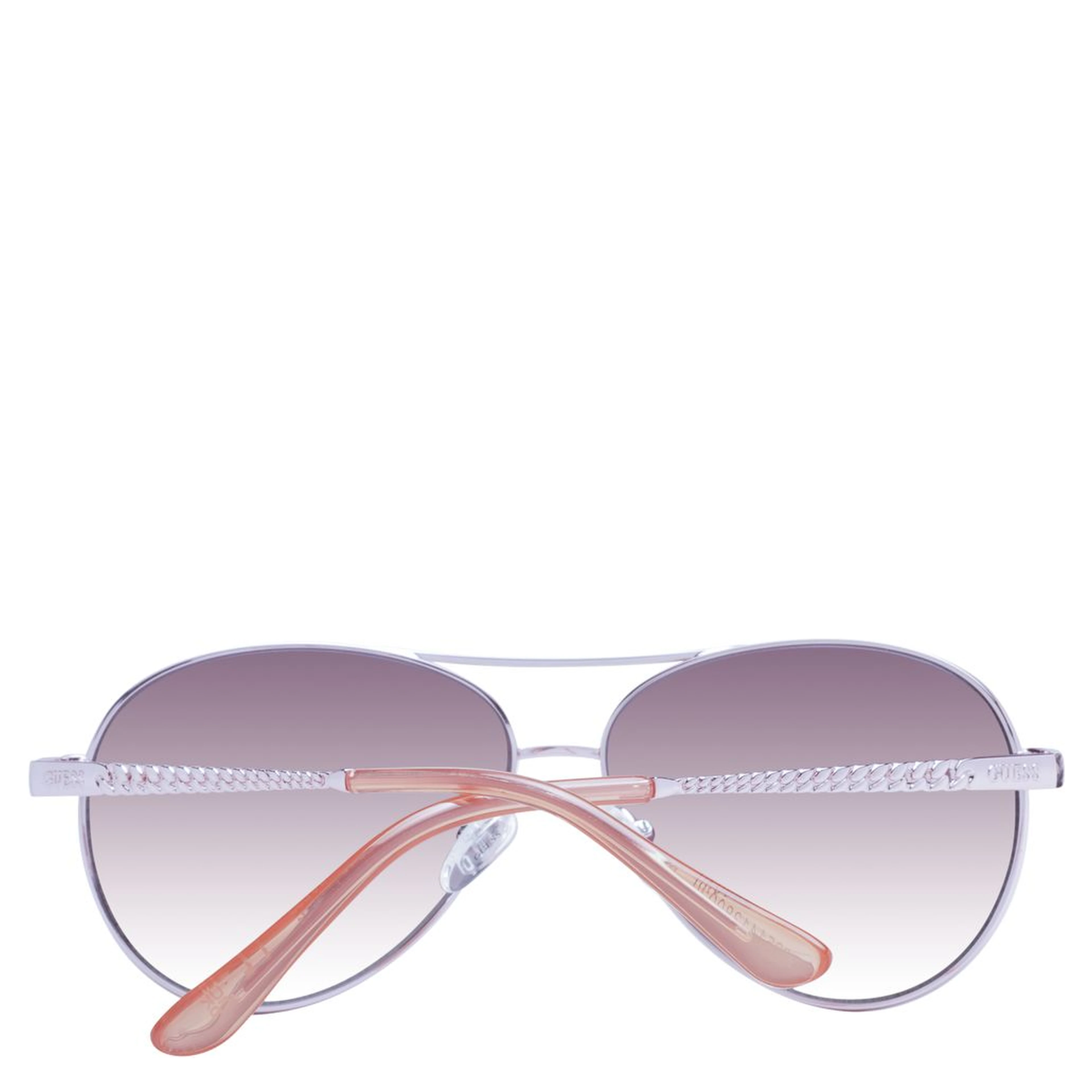 Rose Gold Metal Sunglasses