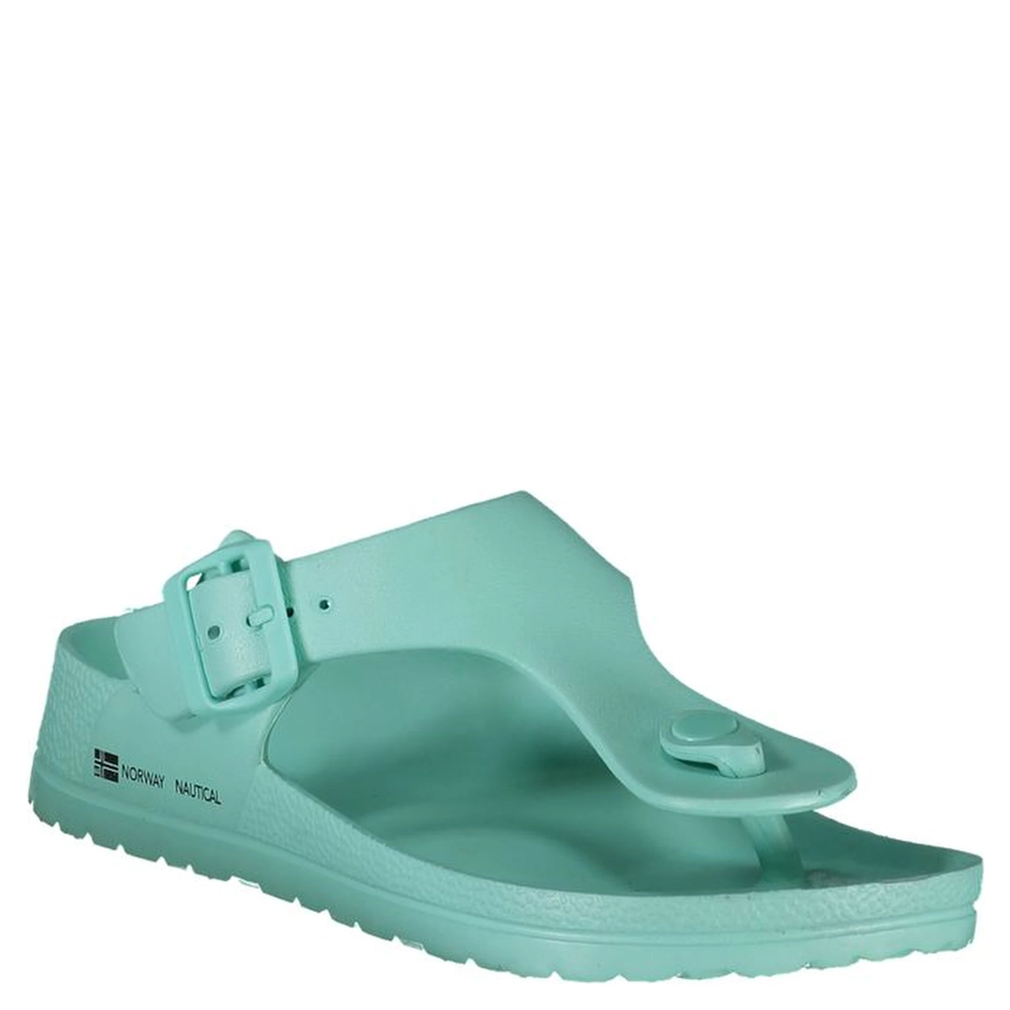 Blue Plastic Women Sandal