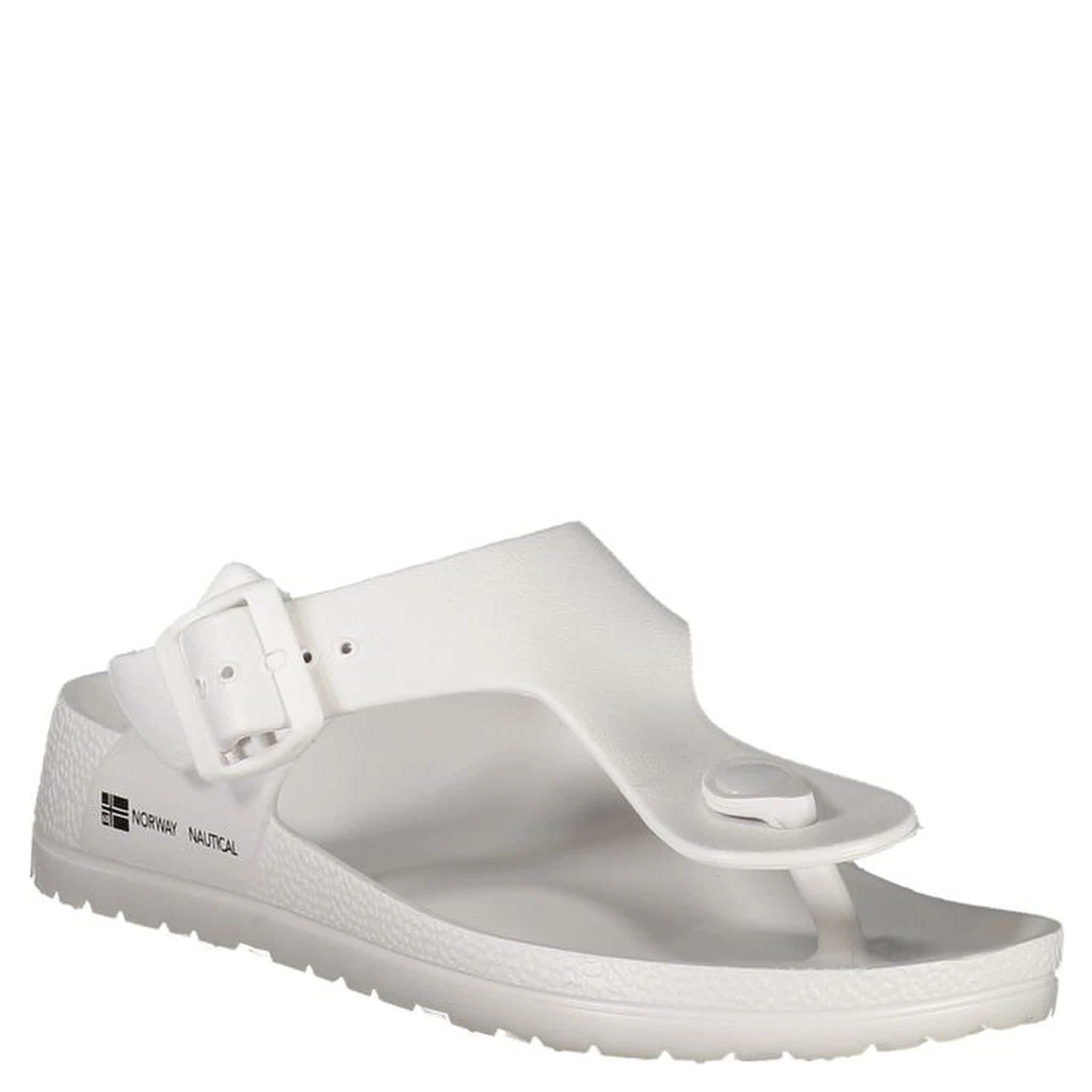 White Plastic Women Sandal